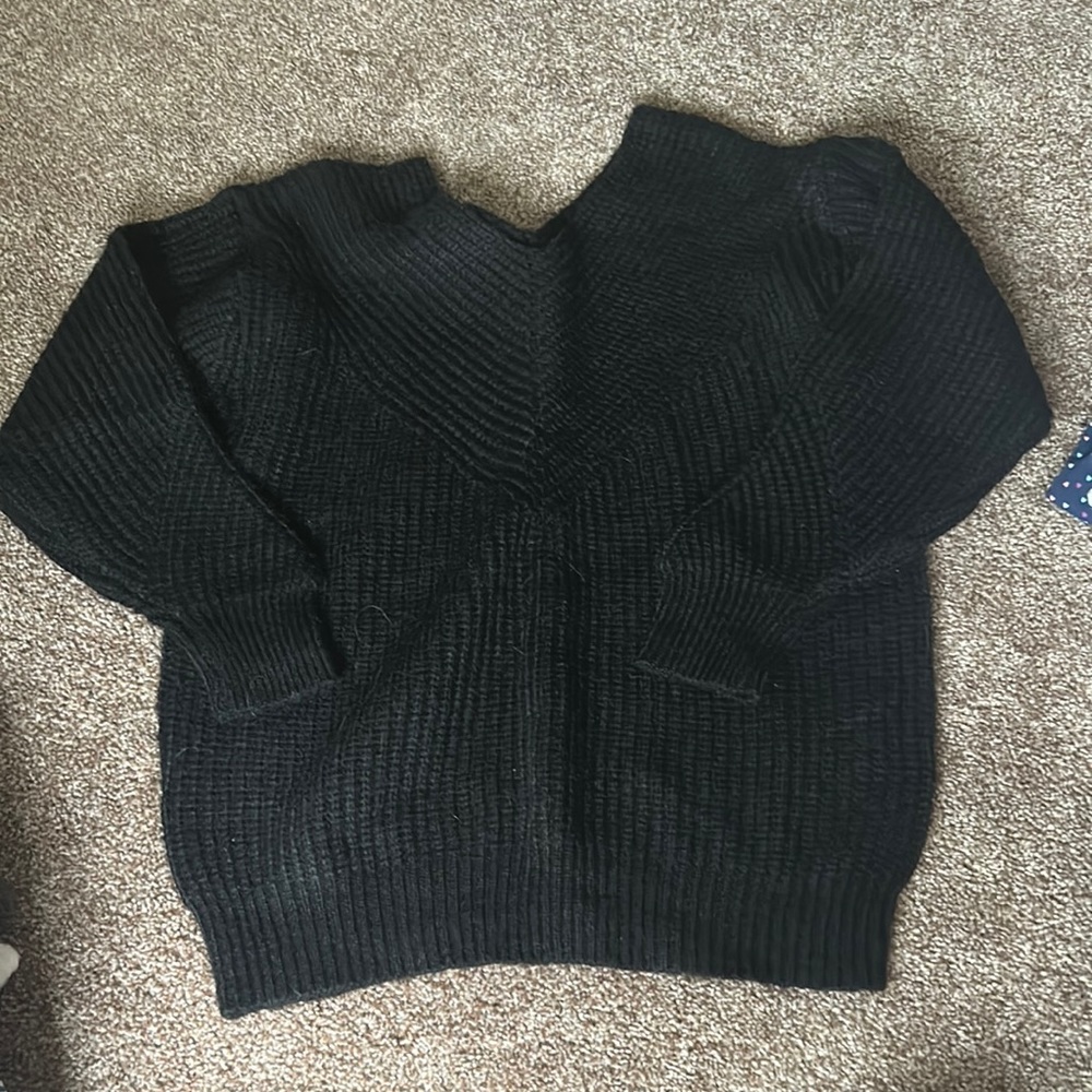 Off the shoulder sweater